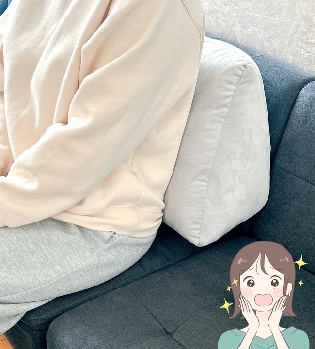 腰と背中がラクになった…！無印良品の“お餅みたいなクッション”がめちゃ使える！「柔らかくてもちもち！」「爆睡できた」