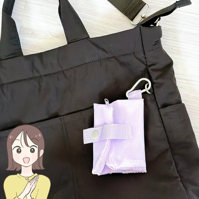 ミニ財布代わりになるじゃん…！セリア新作の「天才ポーチ」かわいくて全色まとめ買いしちゃった！