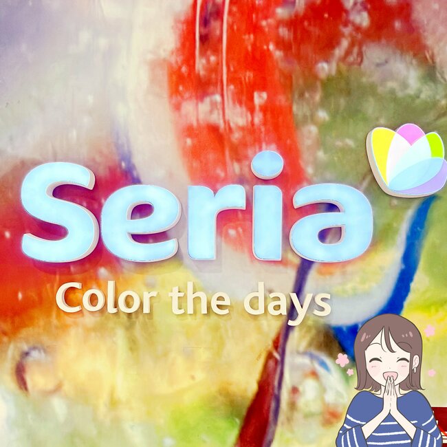 ミニ財布はこれでいいじゃん…！セリアで見つけた「迷子にならないポーチ」透け感がかわいいし、ガバッと開いて使いやすい！