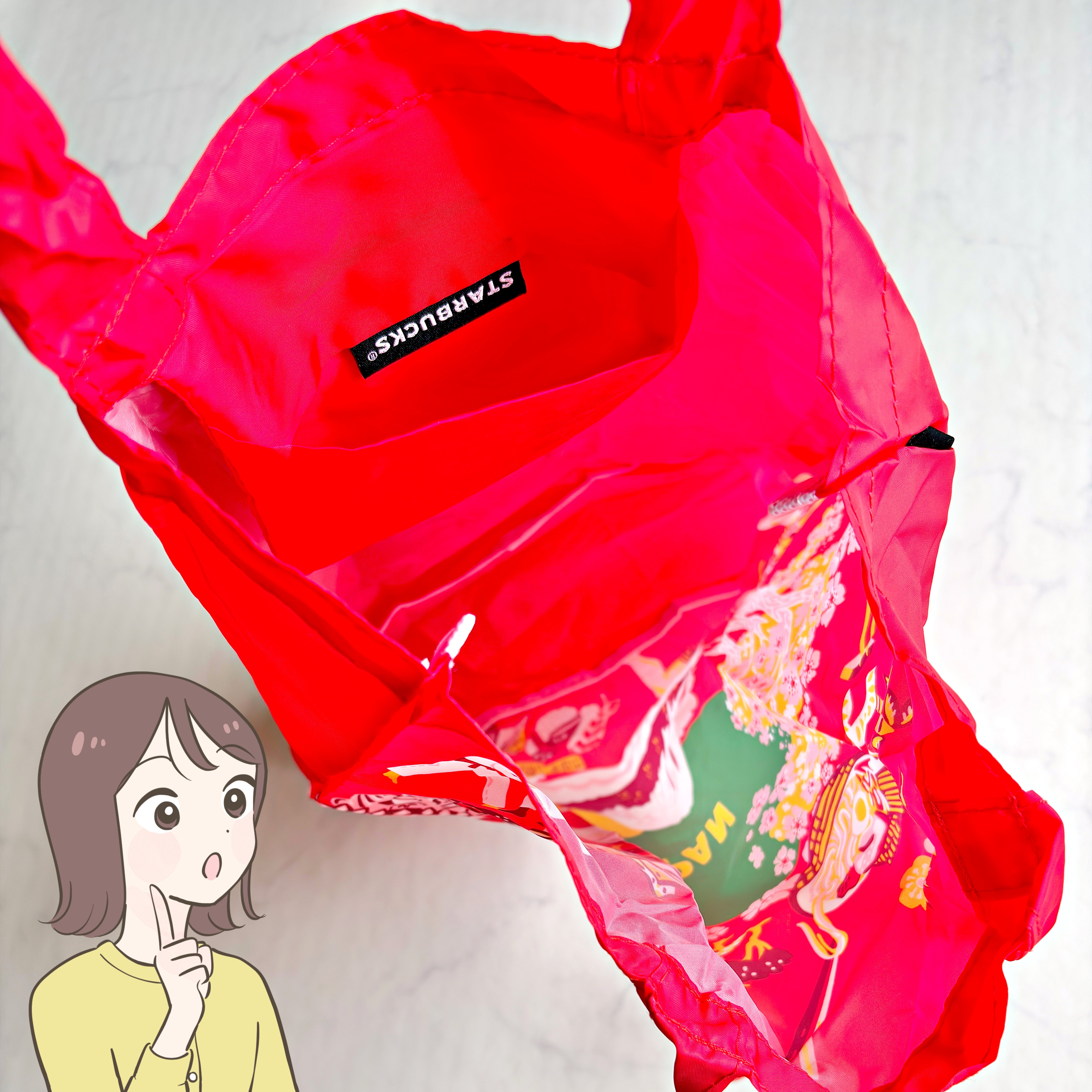 【スタバ】「めちゃくちゃ可愛い」地域限定の“華やかエコバッグ”毎日持ち歩きたくなる！「軽くて便利」「使うのが楽しみ」《購入レビュー》