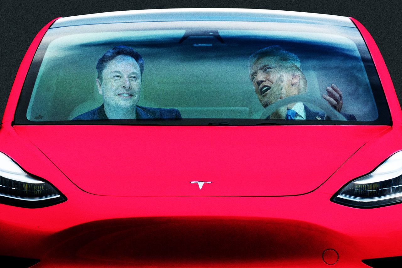 マスク氏とトランプ氏、EVの落としどころ