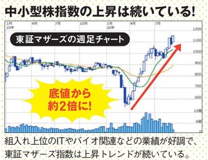 中小型株指数の上昇は続いている！