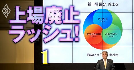 東証再編で上場廃止急増へ！「追い込まれ型」と「あえて退出型」それぞれの事情