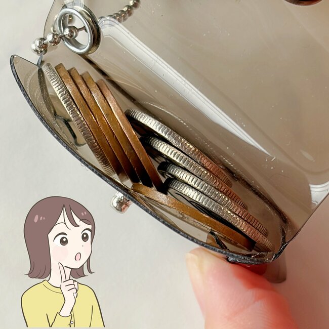 普通の財布に戻れないかも…！ダイソーの「お札が折れないミニ財布」カードと小銭も収納できて天才！
