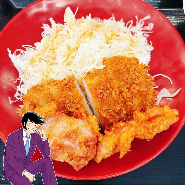 「全部食べたらお腹いっぱい」「ボリュームたっぷり！」かつやの“わんぱく定食”食べ応えがスゴすぎる！「大きくてカリッカリでうまぁ」