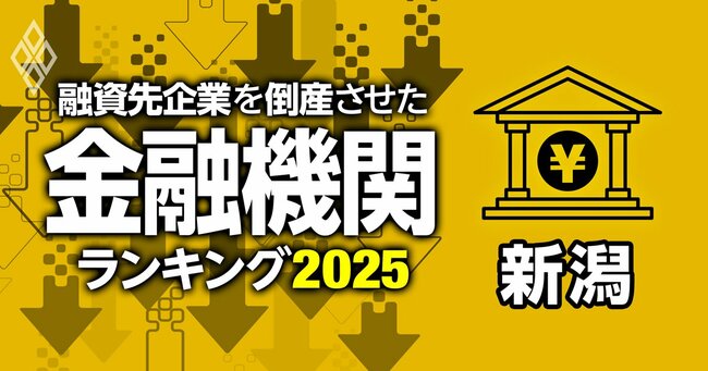 融資先企業を「倒産」させた金融機関ランキング2025#15