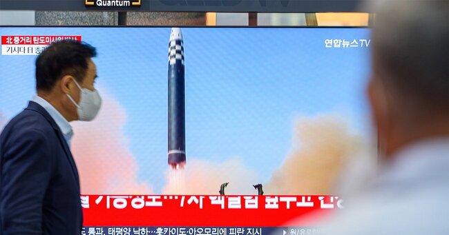 北朝鮮ミサイル発射