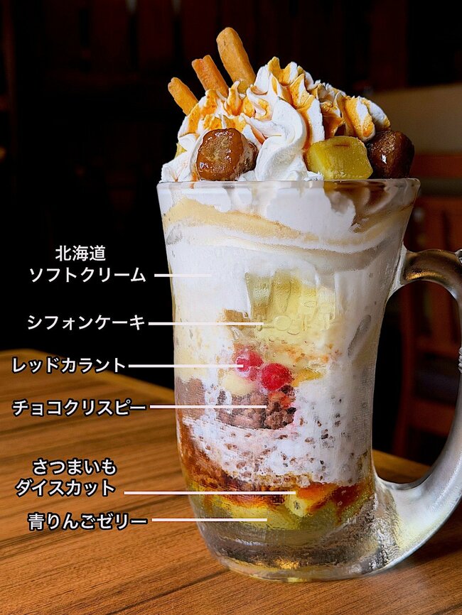 「デカすぎ」「迫力がすごい！」びっくりドンキーの“鬼盛りスイーツ”お腹パンパンで苦しい！「満足感ハンパねーっす」《実食レビュー》
