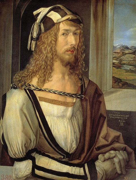 アルブレヒト・デューラー『1498年の自画像』