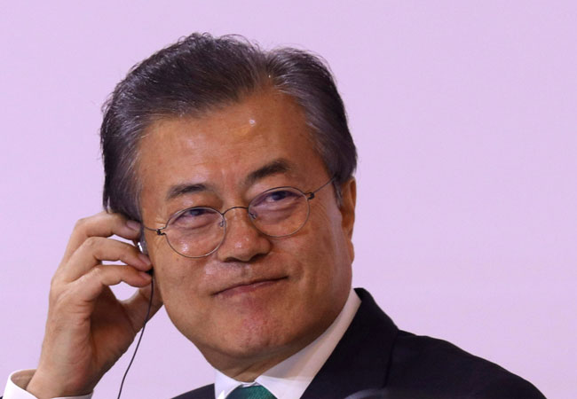 韓国の文在寅(ムン・ジェイン)大統領 韓国の文在寅(ムン・ジェイン)大統領