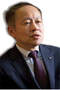 メルシャン社長 横山 清<br />ワイン市場は拡大の余地あり<br />3年でシェア20%を目指す
