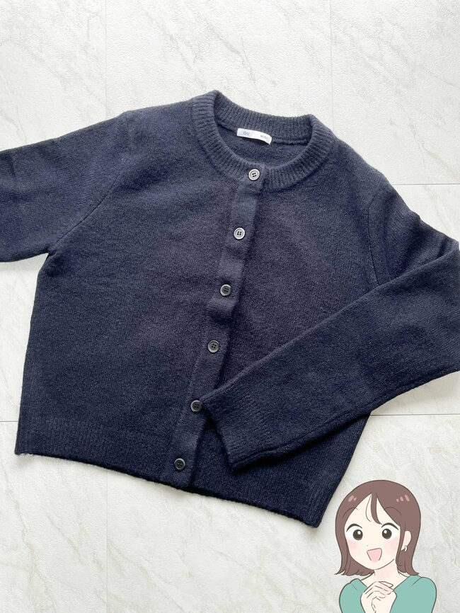 「着痩せできます！」GUの“1990円カーディガン”が秋冬コーデで大活躍！「3色購入し着回してます」「とても綺麗なシルエット」