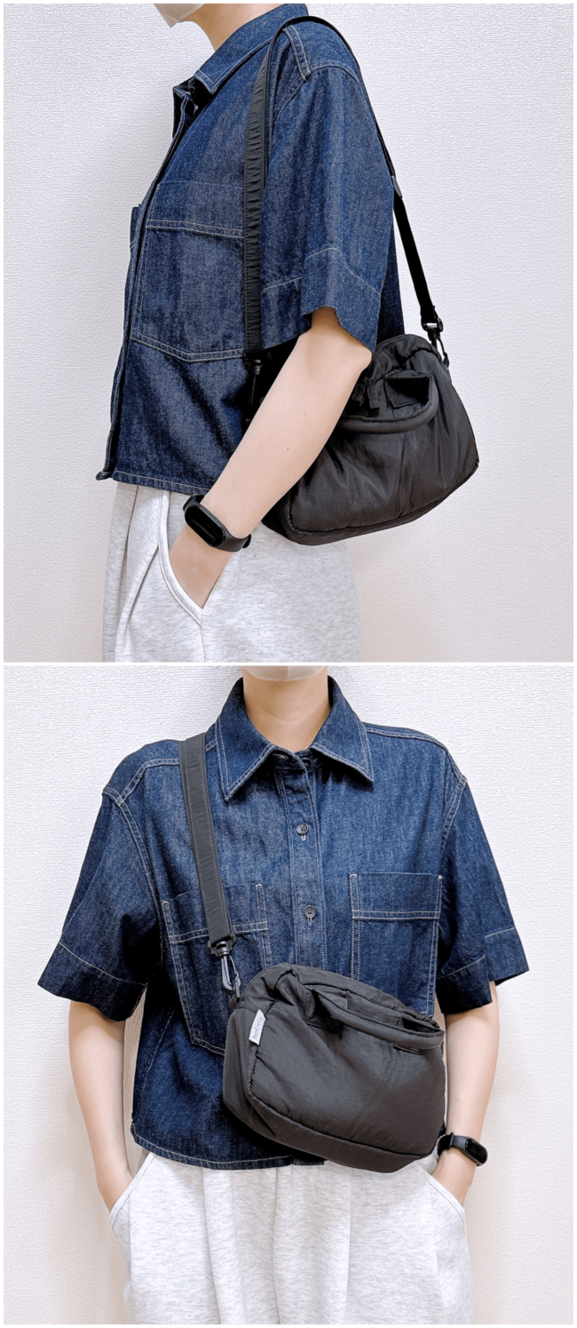 「予備で2個買いました」3COINSの“めちゃ軽バッグ”がばっと開いて使いやすい！「サイズ感がいい」「軽さと手軽さが両立してる」