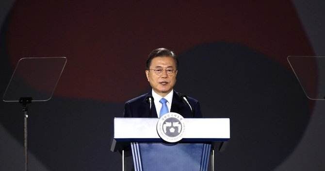 韓国,文大統領