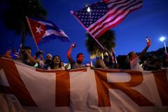 デモ広がるキューバ、米政権もはや座視できず