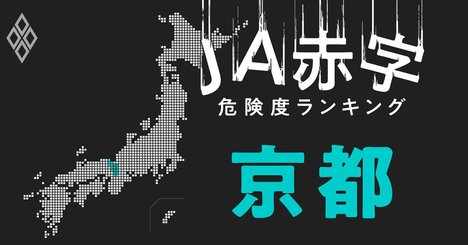 【京都】JA赤字危険度ランキング、2農協が赤字転落の見通し