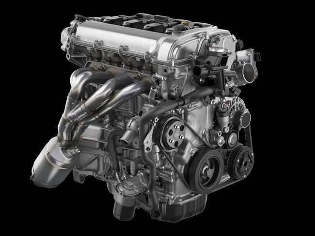 2018年に大幅改良された、SKYACTIV-G 2.0エンジン