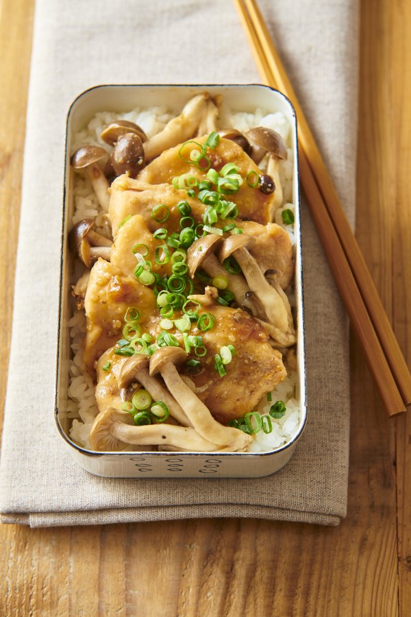 【爆速5分】材料2つ! レンチン1回で、激ウマ! 誰でもできる超簡単チキン弁当