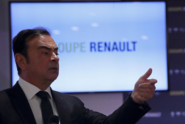 日産とルノーは統合するのか?仏ルノー決算発表でのカルロス・ゴーン氏
