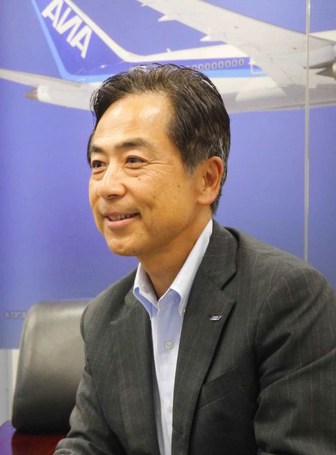 ANAセールス社長 宮川純一郎氏