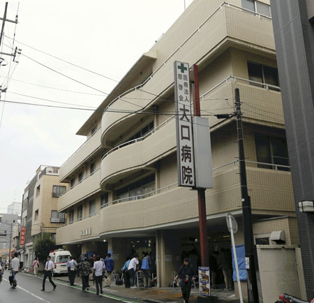事件があった旧・大口病院(現・横浜はじめ病院)
