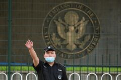 中国政府、米国民拘束の可能性を警告　研究者訴追への報復