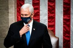 トランプ氏に翻した反旗、ペンス氏の決断 