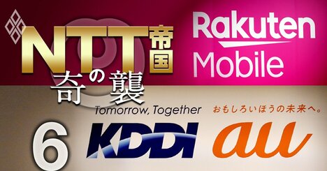 NTT包囲網で共闘するKDDI・ソフトバンクは呉越同舟！ついに「楽天争奪戦」のゴング