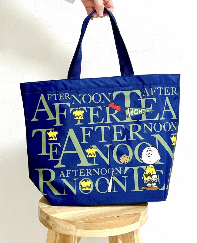 お店で見つけたらラッキー！アフタヌーンティー×スヌーピーの「大容量エコバッグ」オンライン即完売なのも納得のかわいさ！ 