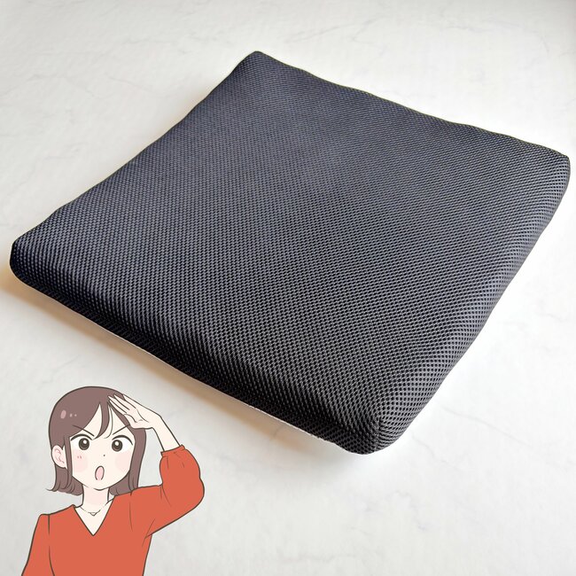 「おしりが楽！」「浮いているような感覚です」ニトリの“ソファみたいなクッション”座ってる時間が快適になった！「家族の分も追加で購入しました」