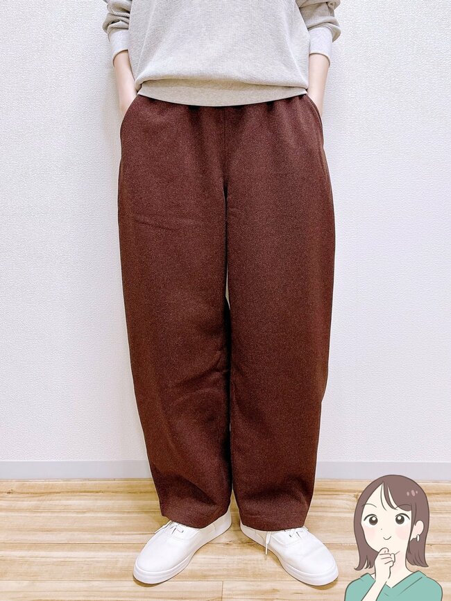 ウエストが楽で毎日はきたい！無印良品の「新作ワイドパンツ」ふんわりしたシルエットがオシャレ！《購入レビュー》