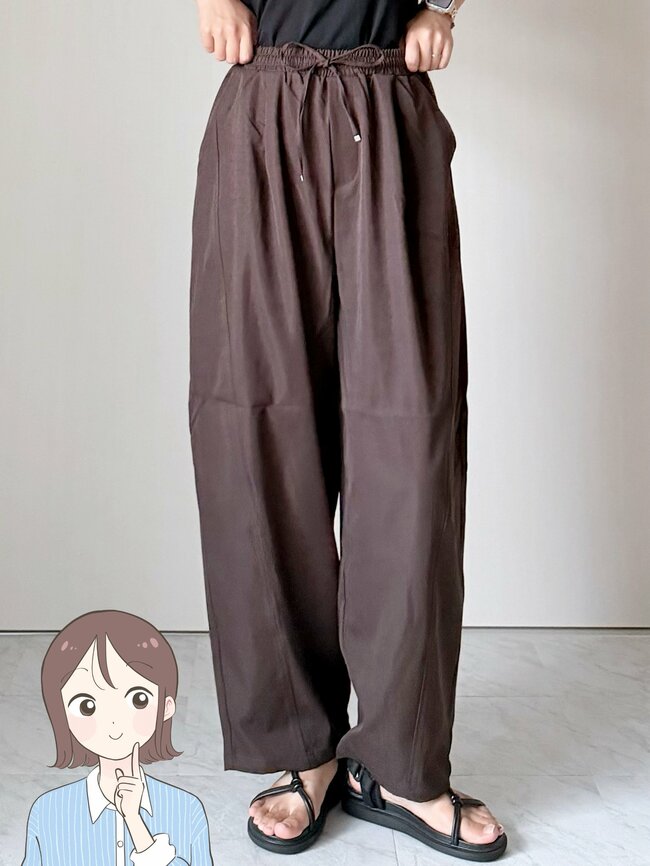 【しまむら】脚の太さが目立たない！1639円の「感動パンツ」ラクしてオシャレ見えする名品です！《購入レビュー》