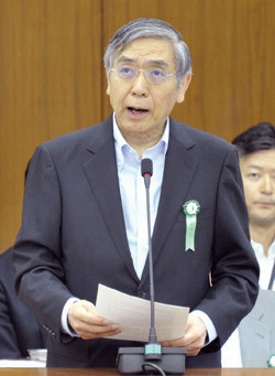 円高へ吹き飛ばした「黒田発言」 <br />円安けん制ではなくハプニング