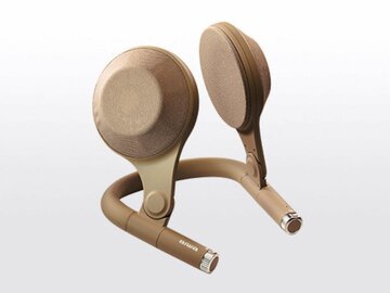 アイワ、約340gのネックスピーカー「ButterflyAudio」Makuakeで販売