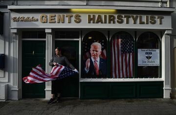 バイデン氏のルーツ、アイルランドを包む興奮