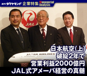 【企業特集】日本航空（上）破綻2年で営業利益2000億円ＪＡＬ式アメーバ経営の真髄