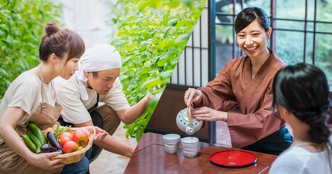 地方の旅館や農家と「旅をしながら働く」人のマッチング支援を行い、近畿を盛り上げる