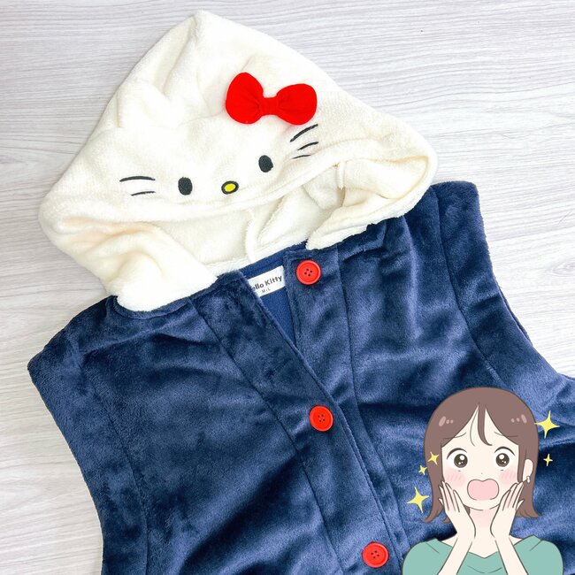 待って、しまむらヤバイ…!キティちゃんになれる「ふわふわトップス」がレトロかわいい!寒さ対策にもぴったりです!
