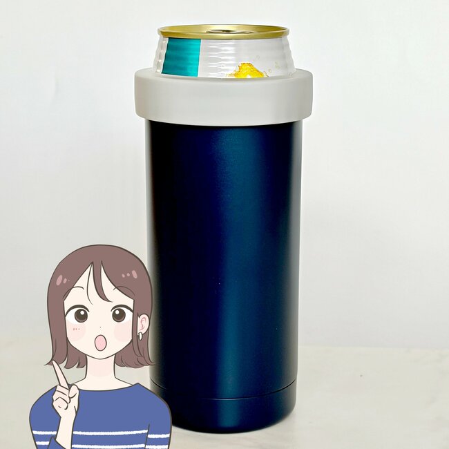 「缶ビール冷たいままで最高です」ワークマンの“ひんやり缶ホルダー”最後まで冷え冷えで感動!「色違いをリピ買い」「結露も気にならない」《購入レビュー》
