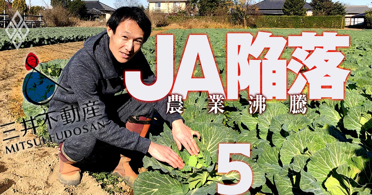 三井不動産が日本最大「3000ha農場」計画、エリート社員が有力農家に丁稚奉公
