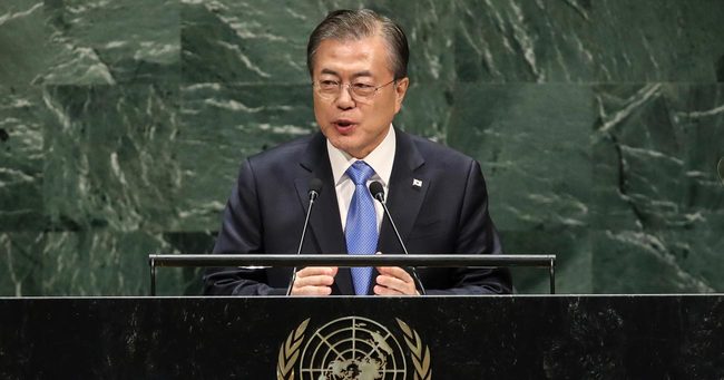 　韓国・文在寅大統領、国連総会で起死回生ならず、元駐韓大使が解説