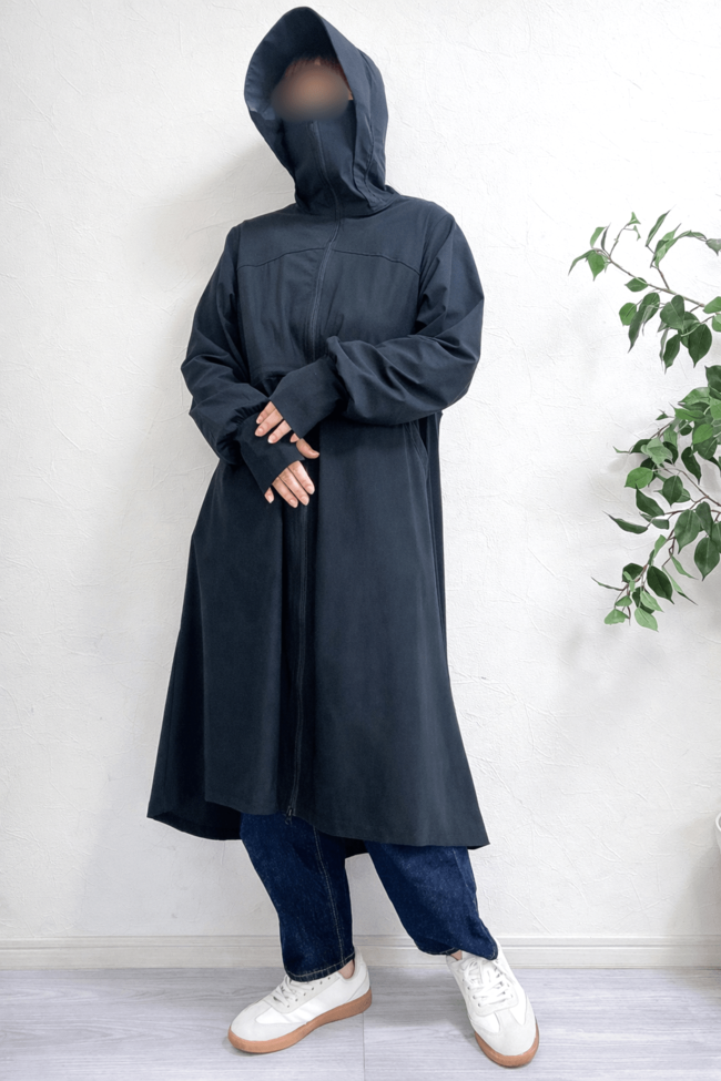 ワークマン、待ってました…!ロング丈の“不審者パーカー”全身がっつりUV対策できちゃうよ!「この丈の長さが欲しかった!」「安いのに優秀で買い足した」