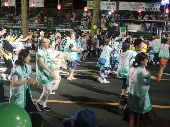 盛岡市の「さんさ踊り」