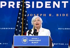 イエレン氏、ドル安を目指さない方針明言へ