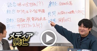 【読売・朝日・日経編】新聞社は本当に泥舟なのか？遅れるデジタル戦略、不動産への依存、頭打ちの電子版…3社の実像を連載「メディア興亡」の担当記者が詳説！【動画】