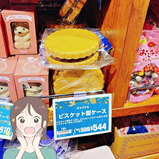 「絶対ほしかったやつ」店舗で見つけたらラッキー！カルディの“お菓子みたいな小物入れ”が可愛すぎる！「買えてよかった」「チョコレート部分も再現」