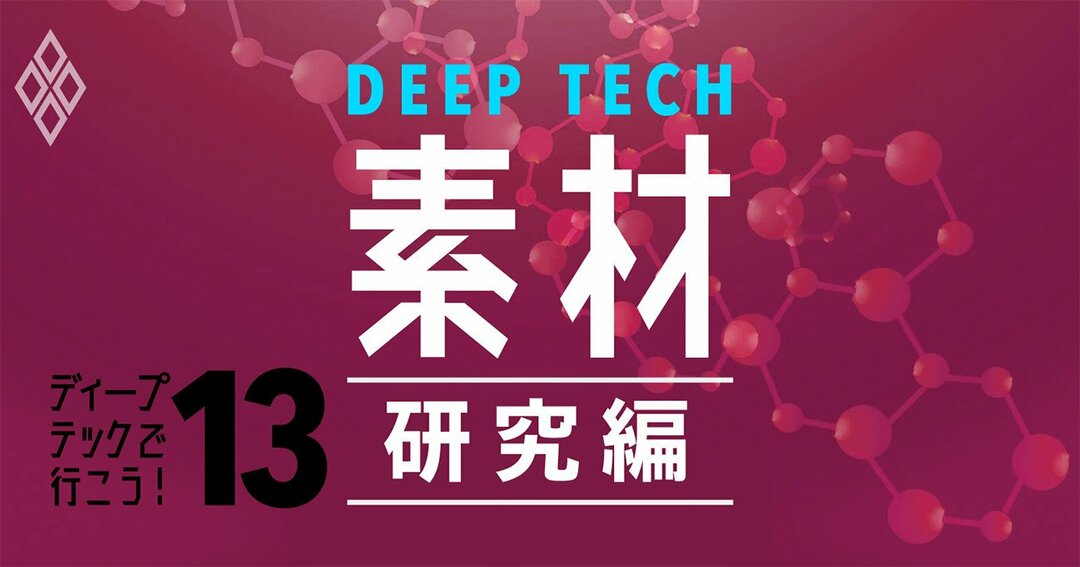 ディープテックで行こう!素材研究編