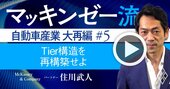 マッキンゼー流！自動車産業のティア構造の「解体的再編」が不回避な理由【動画】