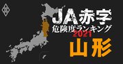 【山形】JA赤字危険度ランキング2021、15農協中6農協が1億円以上の減益