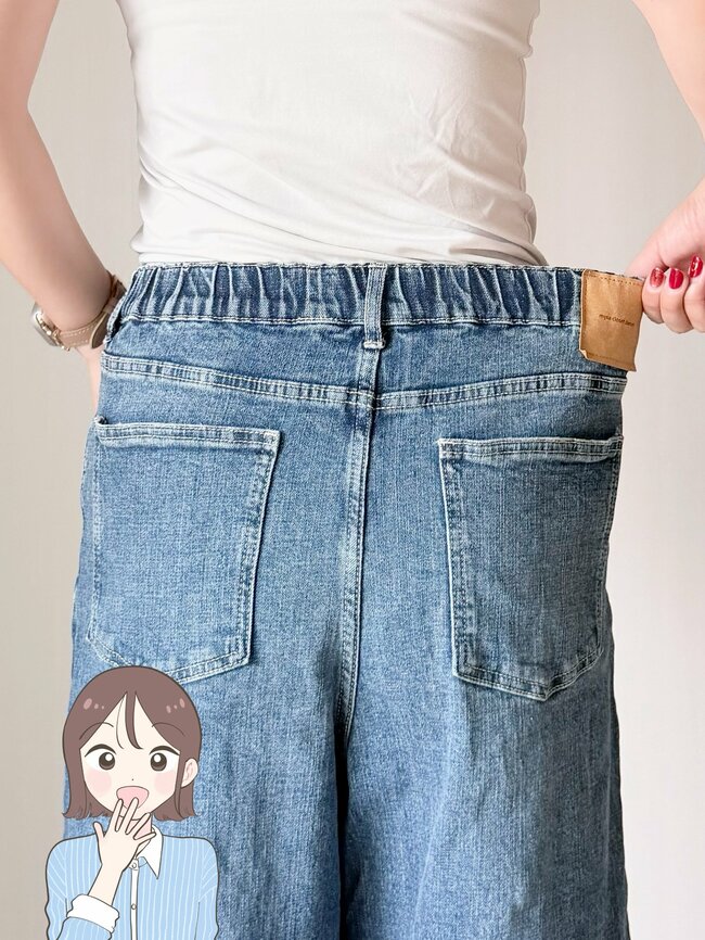 ぽわんとしたフォルムが可愛い！しまむらの「楽ちん美脚パンツ」好きすぎて毎日はきたくなる！《購入レビュー》